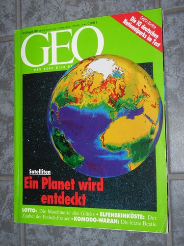 Geo 1993 deutsche - 1993, 🔴