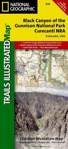 Nat geo maps black canyon - nat, of