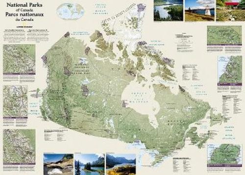 Nat geo maps canada national - canada,