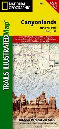 Nat geo maps canyonlands - geo,