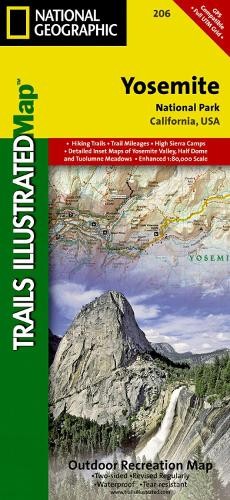 Nat geo maps yosemite national - geo,