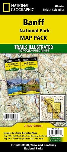 Nat geo maps banff national - geo,
