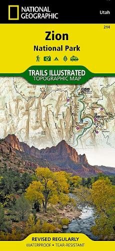 Nat geo maps zion - zion, national