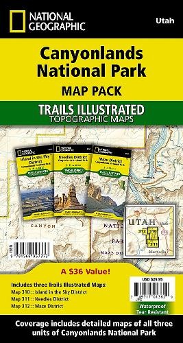 Nat geo maps canyonlands - maps,