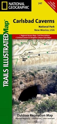 Nat geo maps carlsbad - geo, caverns