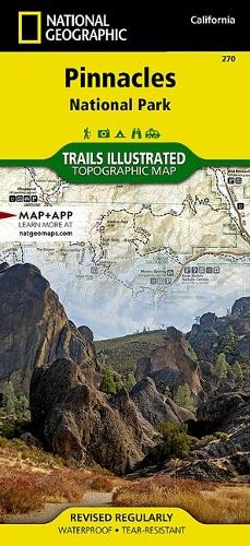 Pinnacle national park map - park, by