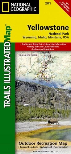 Nat geo maps yellowstone - geo,