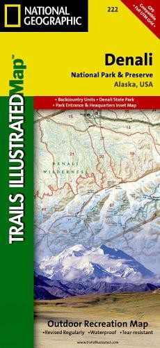 Nat geo maps denali national - nat,