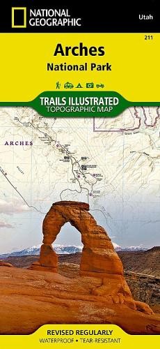 Nat geo maps arches national - geo,